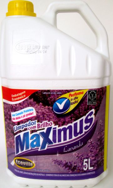 LIMPADOR COM BRILHO MAXIMUS LAVANDA – 5L