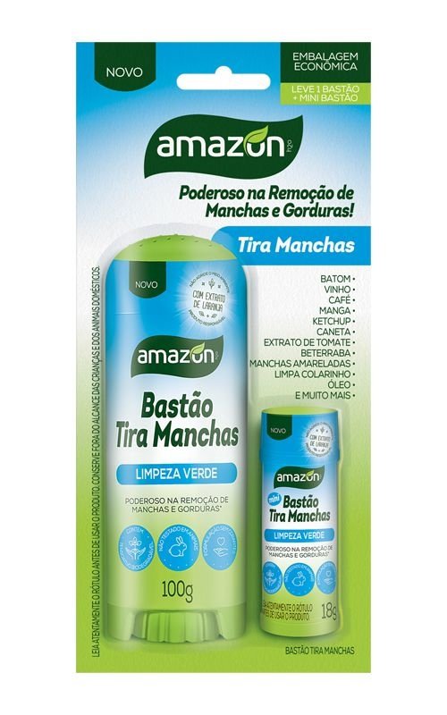TIRA MANCHAS AMAZON BASTAO – 100G