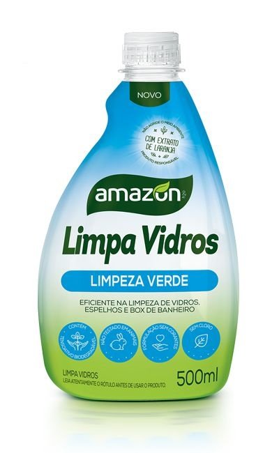 LIMPA VIDROS AMAZON – 500ML