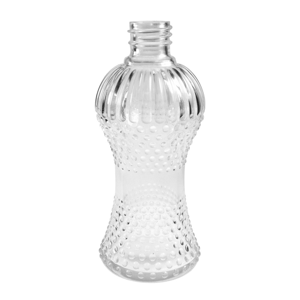 EMBALAGEM VIDRO CINTURINHA TRANSP – 250ML