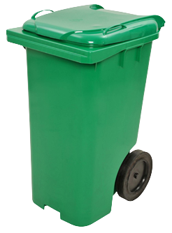 CESTO GARI 240L RODA 200MM  ( VERDE )