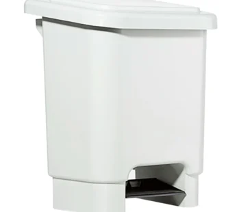 LIXEIRA COM PEDAL – 15L ( BRANCA ) – VLB PLASTICOS