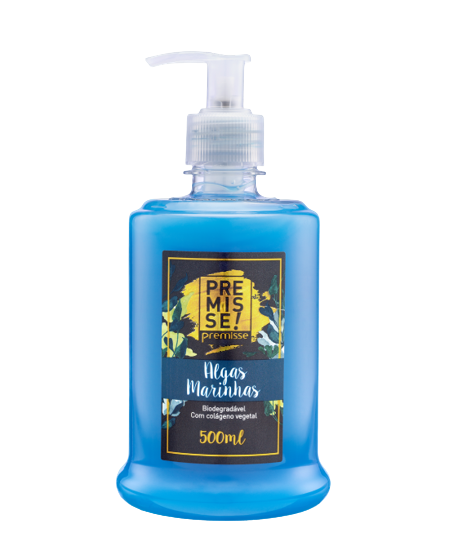 SABONETE PREMISSE ALGAS MARINHAS – 500 ML COM PUMP