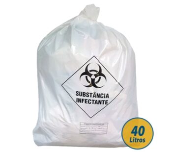 SACO PARA LIXO INFECTANTE – 40LTS