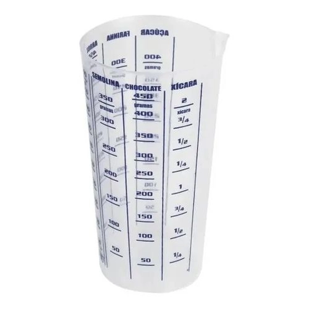 COPO MEDIDOR TRANSP. 500ML INPLAST - Ecoville Balsas