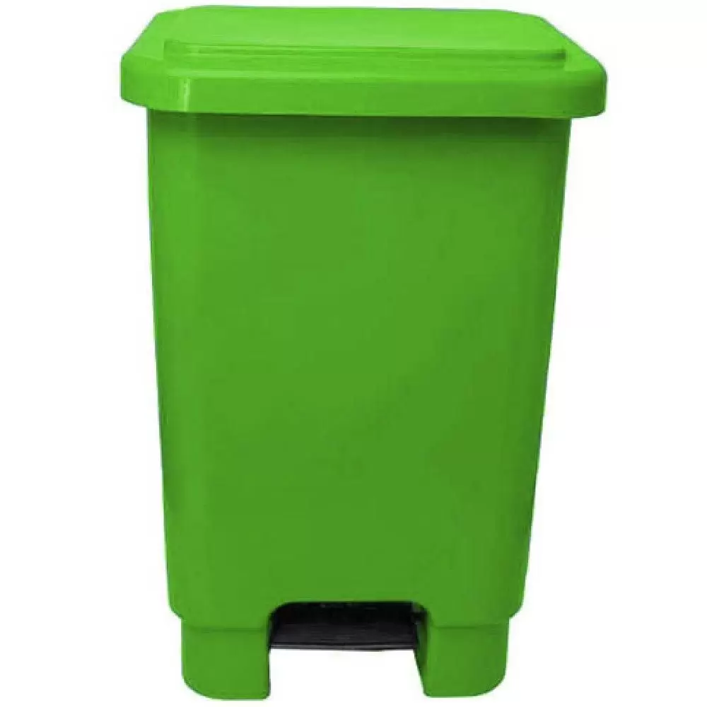 LIXEIRA COM PEDAL – 50L ( VERDE ) VLB PLASTICOS