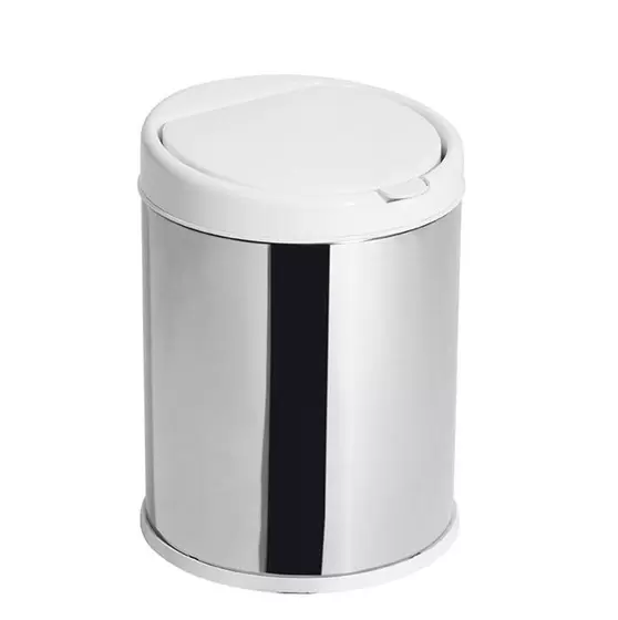 LIXEIRA INOX – 3L C/ BALDE CLICK