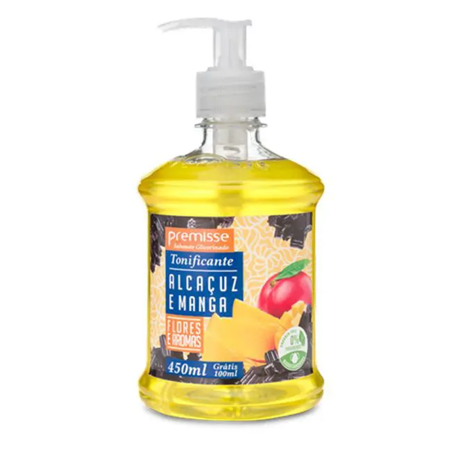 SABONETE PREMISSE ALCACUZ E MANGA – 450 ML