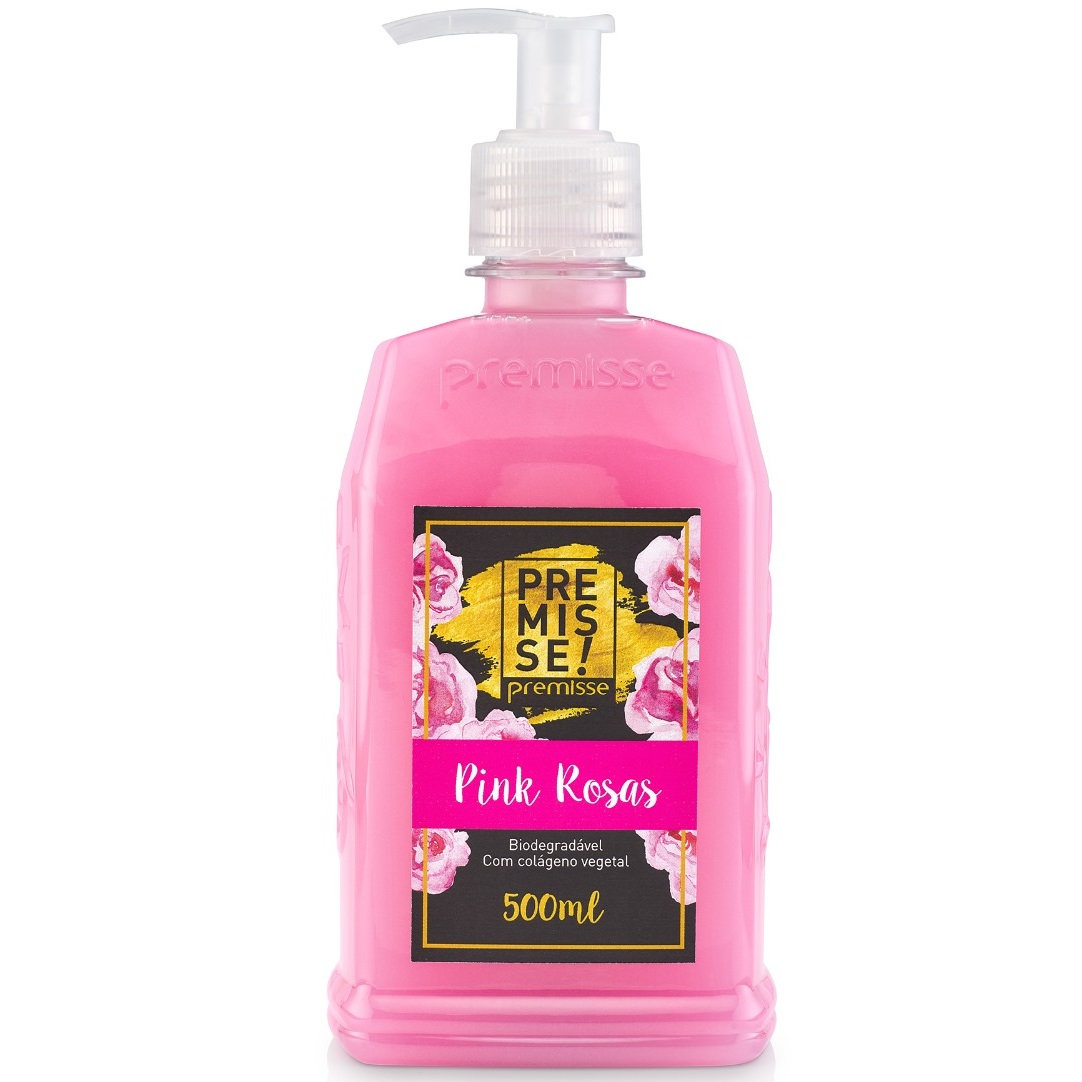 SABONETE PREMISSE ROSAS – 500 ML COM PUMP