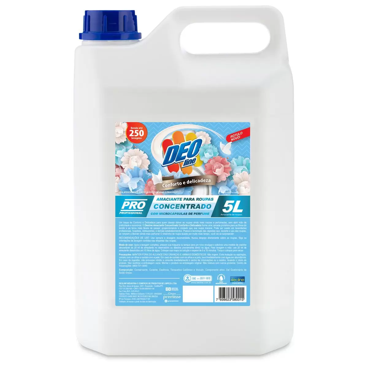 AMACIANTE CONFORTO E DELICADEZA DEOLINE – 5L
