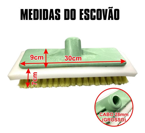 ESFREGÃO MASTER LAVA ÔNIBUS – CABO 1,80MT