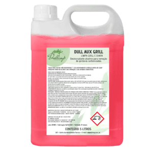 DULL AUX GRILL LIMPA GRILL E CHAPA – 5L ( DESINCRUSTANTE ALCALINO REMOÇÃO DE GORDURAS CARBONIZADAS)