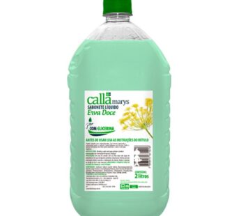 SABONETE LIQUIDO COM GLICERINA CALAMARYS ERVA DOCE – 2L