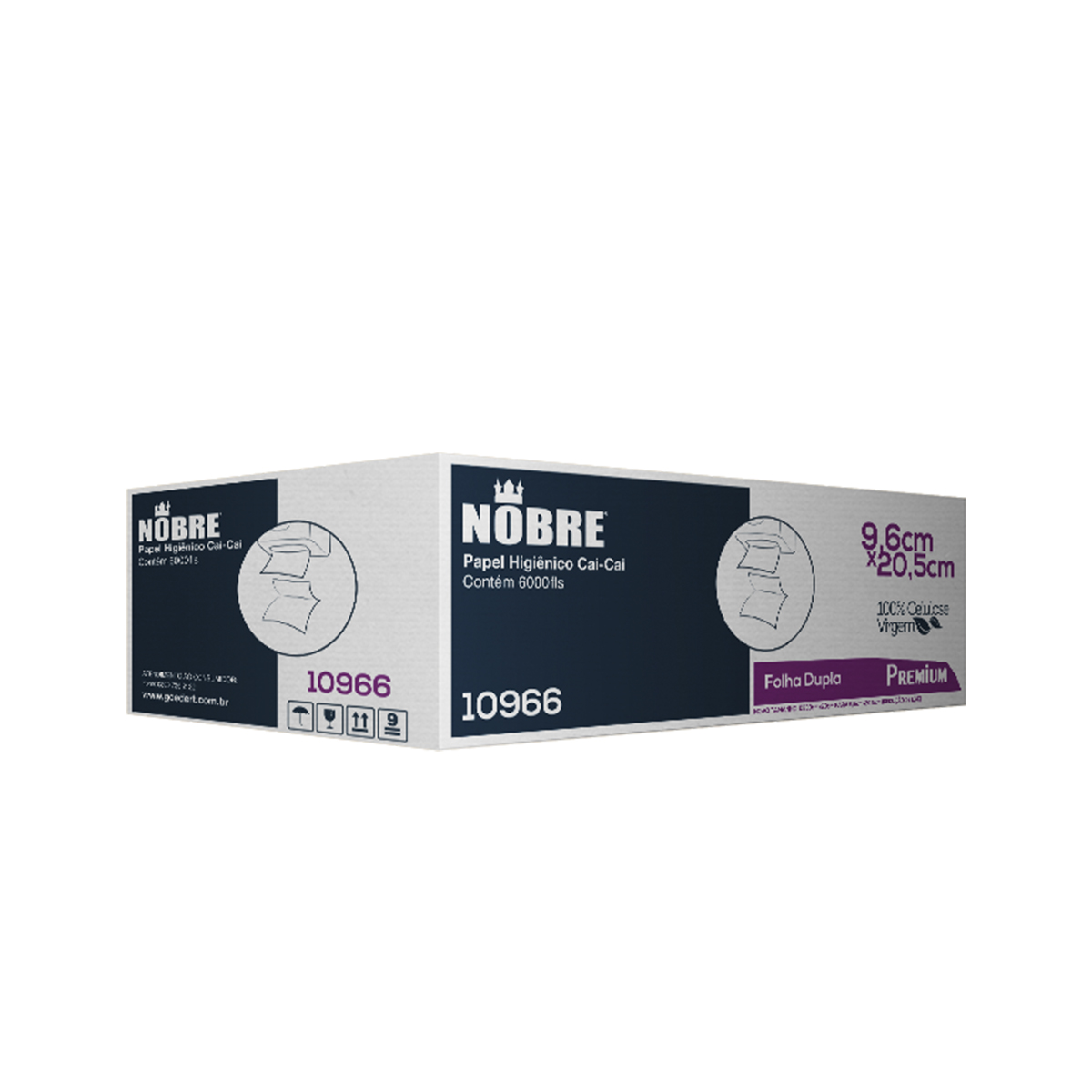 PAPEL HIG. CAI-CAI 6000FLS FOLHA DUPLA – PREMIUM NOBRE