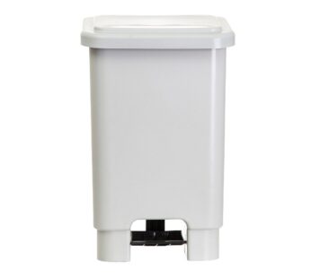 LIXEIRA COM PEDAL – 50L ( BRANCA ) – VLB PLASTICOS