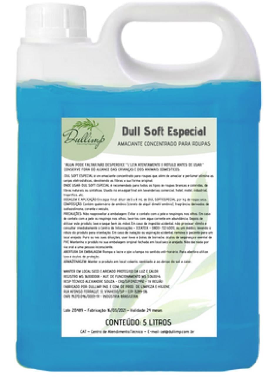 DUL SOFT ESPECIAL – 5L ( AMACIANTE CONCENTRADO PARA ROUPAS)