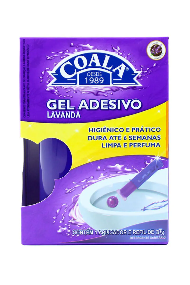 GEL ADESIVO APLICADOR + REFIL LAVANDA – 37G