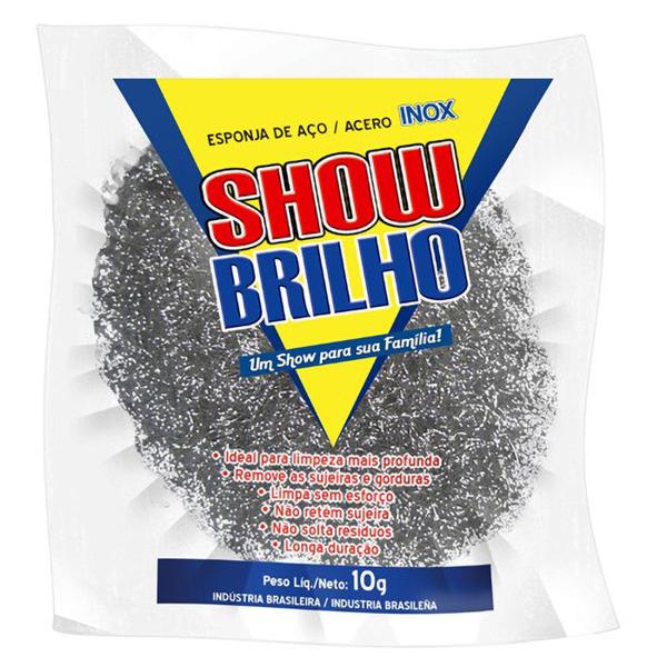ESPONJA DE AÇO INOX – SHOWBRILHO