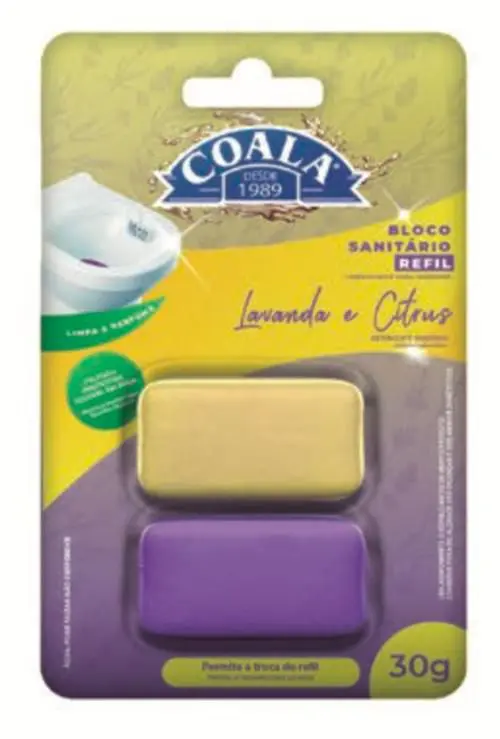 REFIL BLOCO SANITÁRIO CITRUS/LAVANDA – 30G
