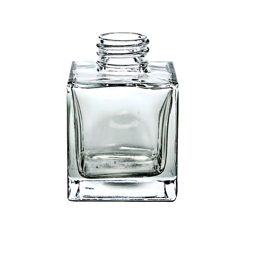 EMBALAGEM VIDRO CUBO TRANSP – 100ML