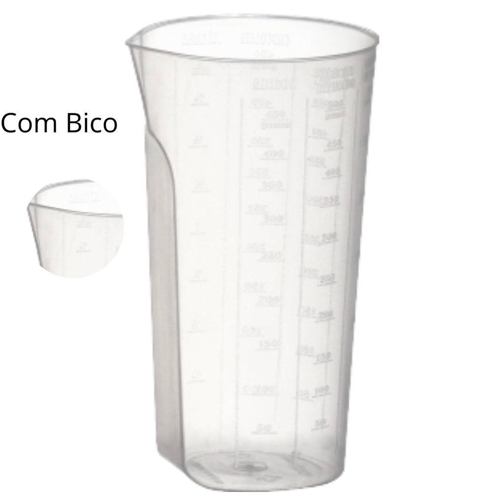 COPO MEDIDOR GRADUADO RISCHIOTO – 500ML