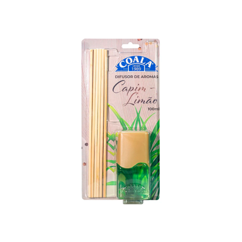 DIFUSOR DE AROMAS CAPIM LIMÃO – 100ML