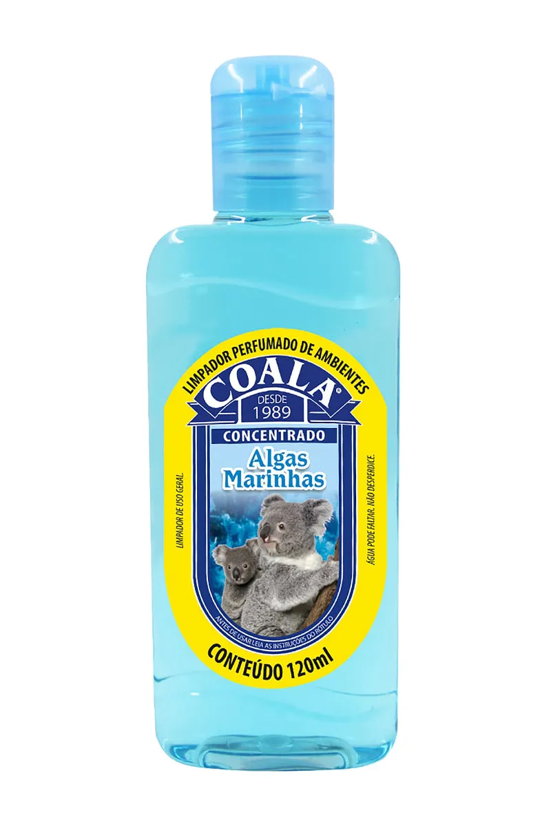ESSÊNCIA LIMPADOR CONCENTRADO COALA ALGAS MARINHAS – 120ML
