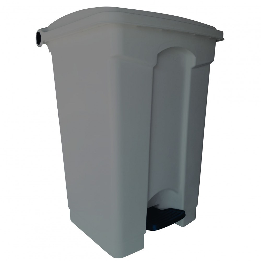 LIXEIRA COM PEDAL – 50L ( CINZA ) VLB PLASTICOS