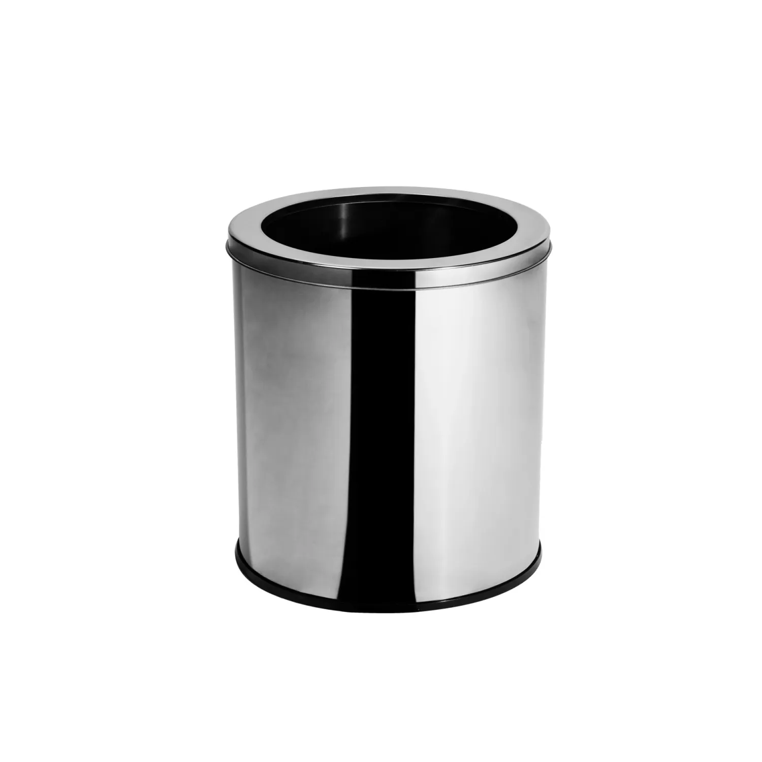 LIXEIRA INOX COM ARO ELEGANCE – 22 L