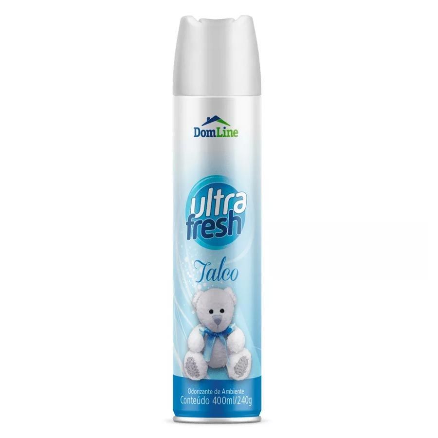 ODORIZADOR DE AR AEROSOL ( ULTRA FRESH TALCO ) – 400ML