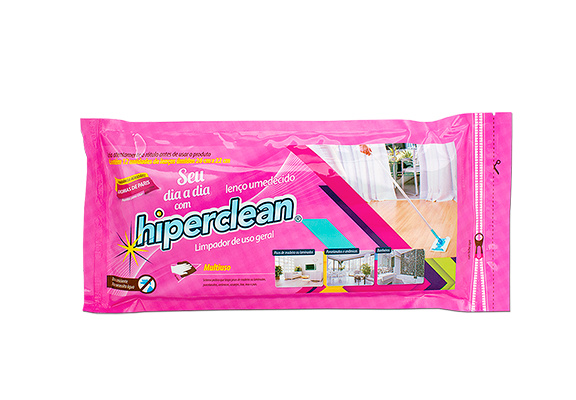 LENÇO UMEDECIDO HIPERCLEAN AROMAS DE PARIS
