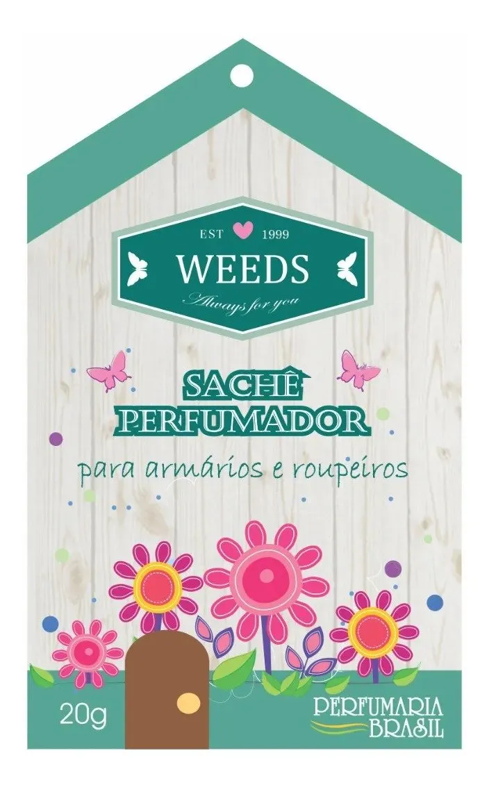 SACHE PERFUMADO ROUPEIRO – 20G WEEDS