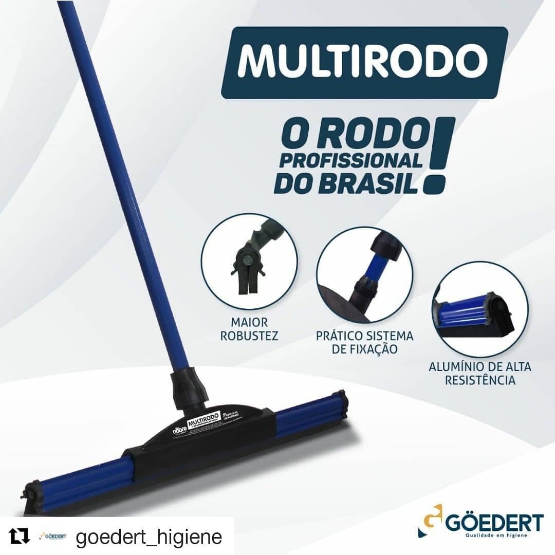 Rodo Duplo Alumínio 65cm ( Verde ) Multirodo – Nobre