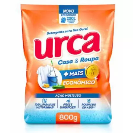 Lava Roupas Urca Casa e Roupa – 800g