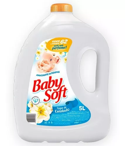 Amaciante Baby Soft Toque De Cuidado – 5L ( Branco )