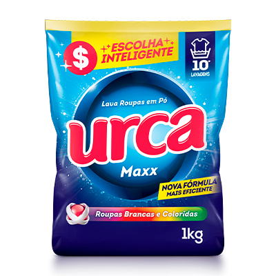 LAVA ROUPAS EM PÓ URCA MAXX SACHE – 1KG