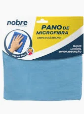 Pano Microfibra 40x40cm ( Pacote com 2unds ) – Azul Nobre