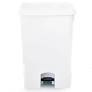 Coletor de Pedal – 100L ( Branco ) Sem Roda – Bralimpia