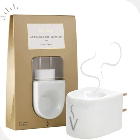 DIFUSOR ELETRICO CERAMICA DELICATE AROMAS