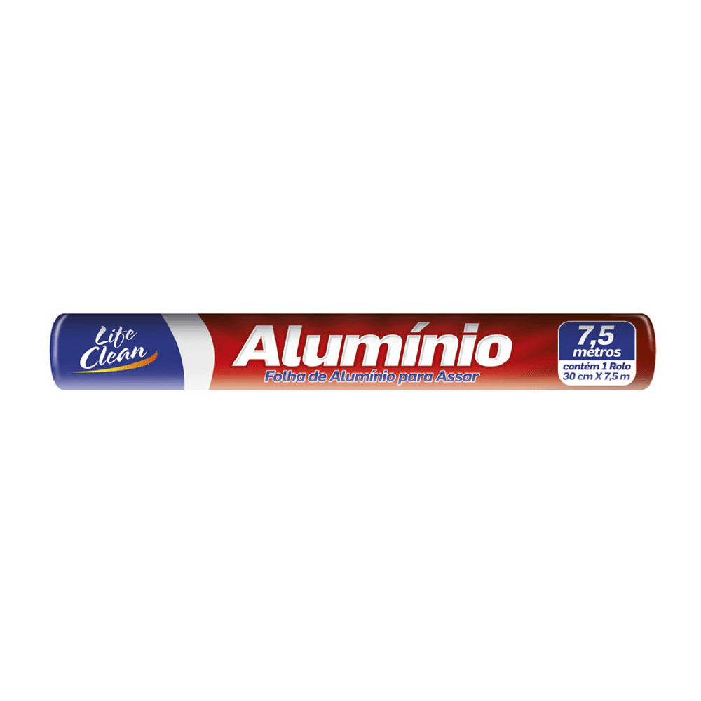 Rolo De Alumínio 30 x 7,5 c/ 25und. – Life Clean