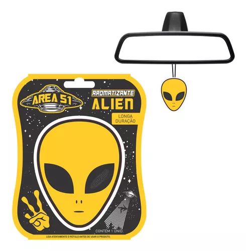 AROMATIZATE MINIATURA AREA 51- AMARELO