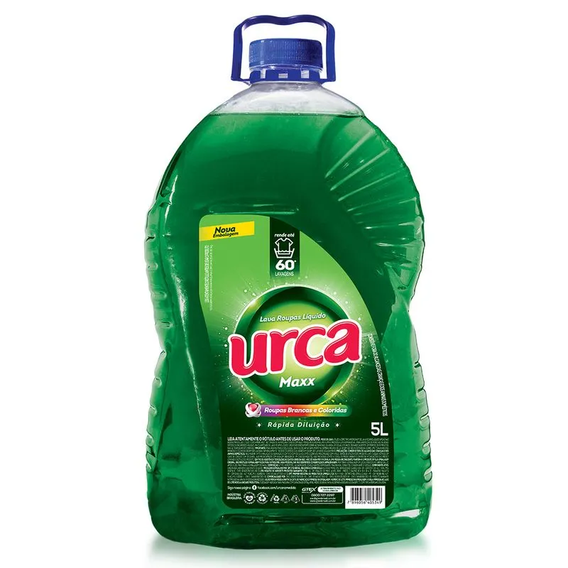 LAVA ROUPAS URCA MAXX VERDE 5L