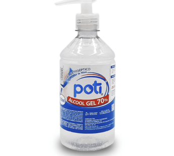 ALCOOL GEL 70 INPM POTI 500ml