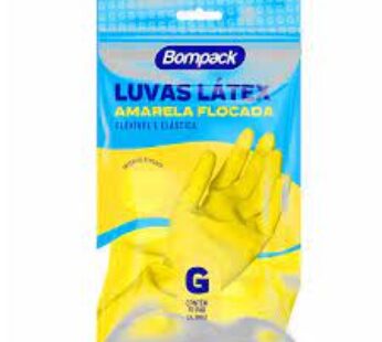 LUVA BAMPACK AMARELA (G) UN LOTE ELAP 005,2 VAL25/07/2028