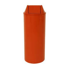CESTO 51X24 23L LARANJA   TAMPA BASC