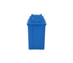 LIXEIRA QUAD. BASC. 63 LITROS AZUL