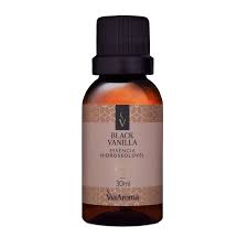 ESSENCIAL HIDROSSOLUVEL VIA AROMA 30ML CLASSICA BLACK VANILLA