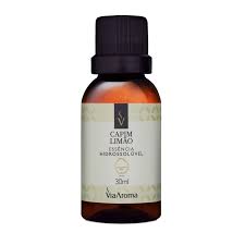 ESSENCIAL HIDROSSOLUVEL VIA AROMA 30ML CLASSICA CAPIM LIMAO