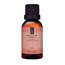 ESSENCIAL HIDROSSOLUVEL VIA AROMA 30ML CLASSICA MACA COM CANELA