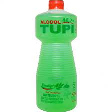 ALCOOL 46,2 PERFUMADO TUPI EUCALIPTO 1L